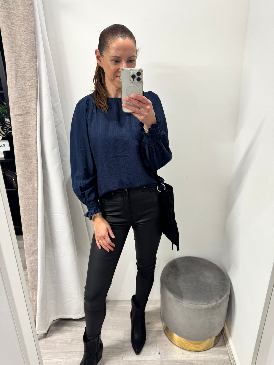 Wilma Blouse - Total Eclipse