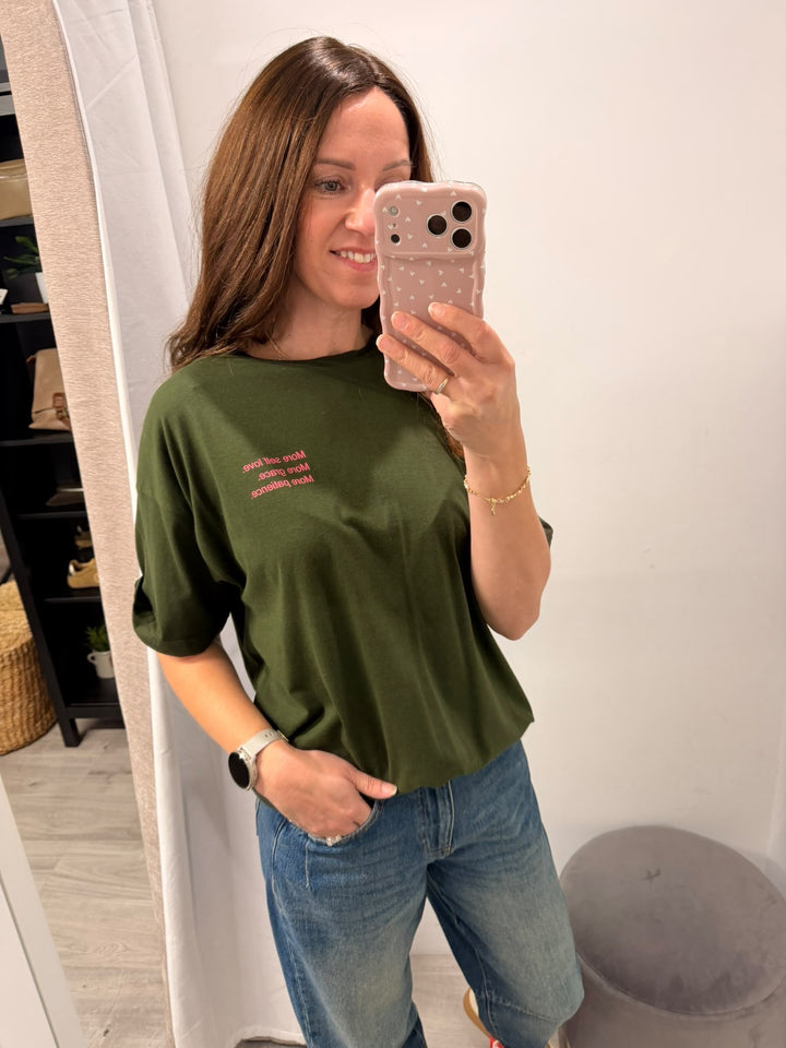 Kamille T-Shirt - Rosin