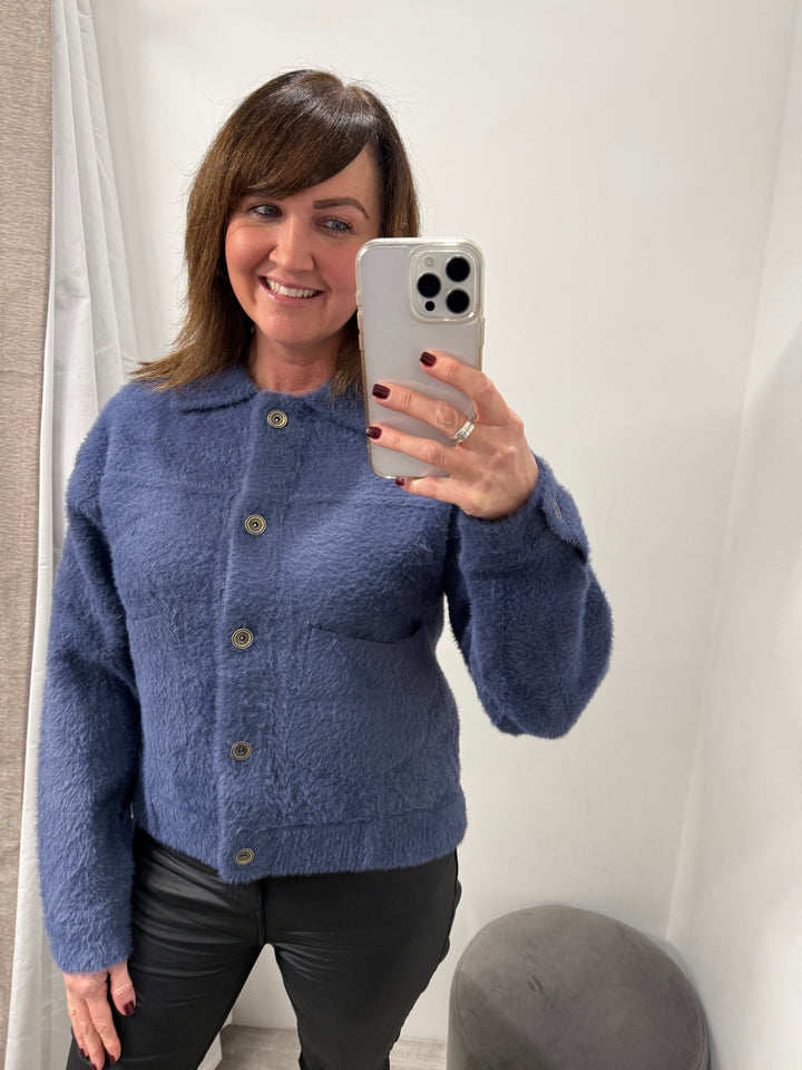 Bubbly Jacket - Blue Shadow