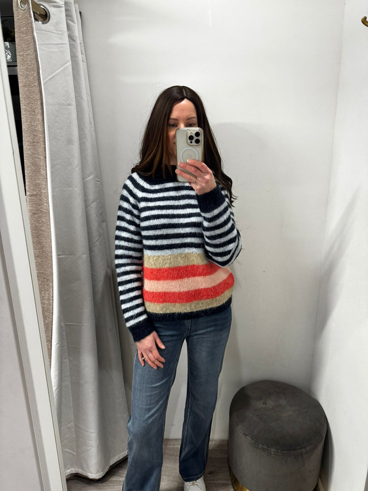 Abena Striped Pullover