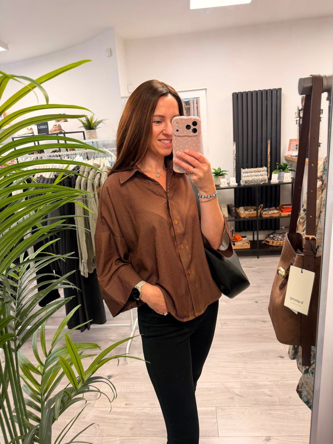 Lucia Shirt - Chocolate