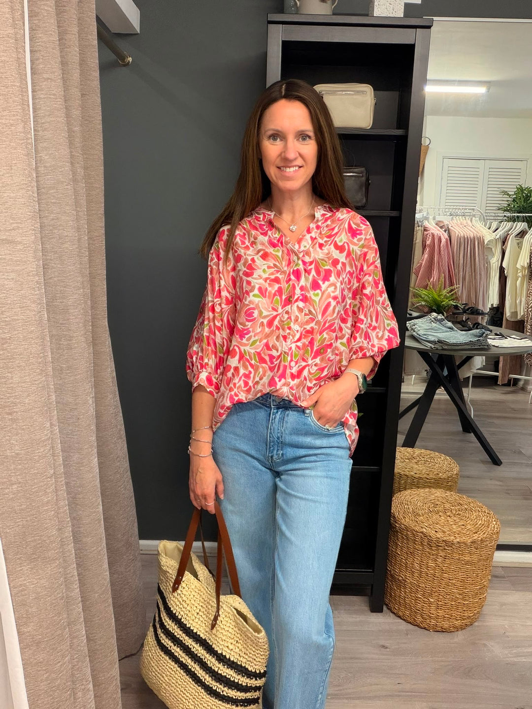 Santana Blouse -  Pink