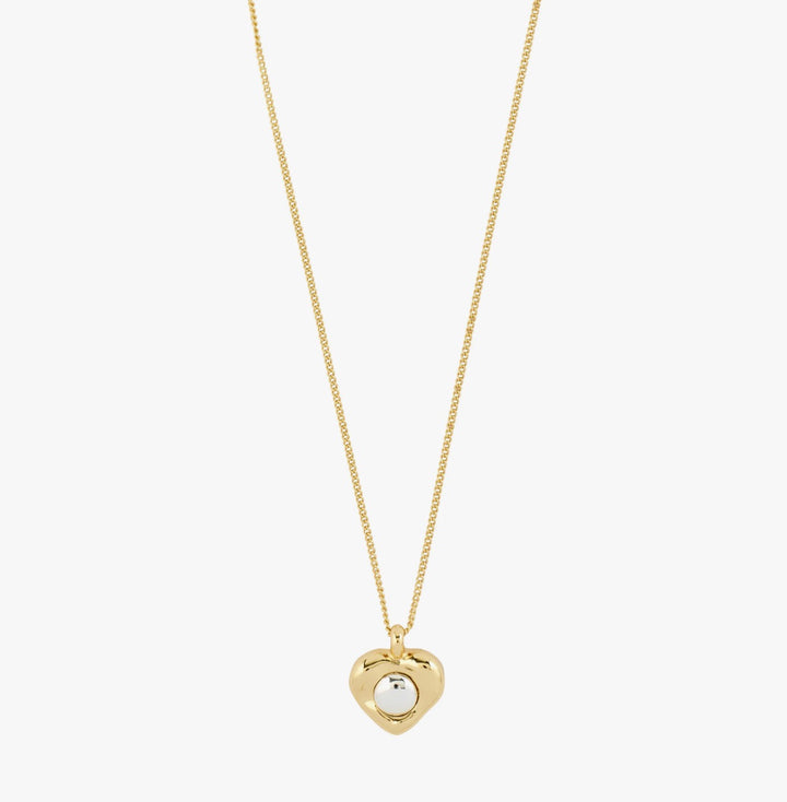 Nova Heart Necklace - Gold Plated