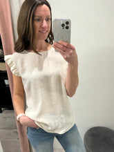 Load image into Gallery viewer, Frill Sleeve Blouse - Cream
