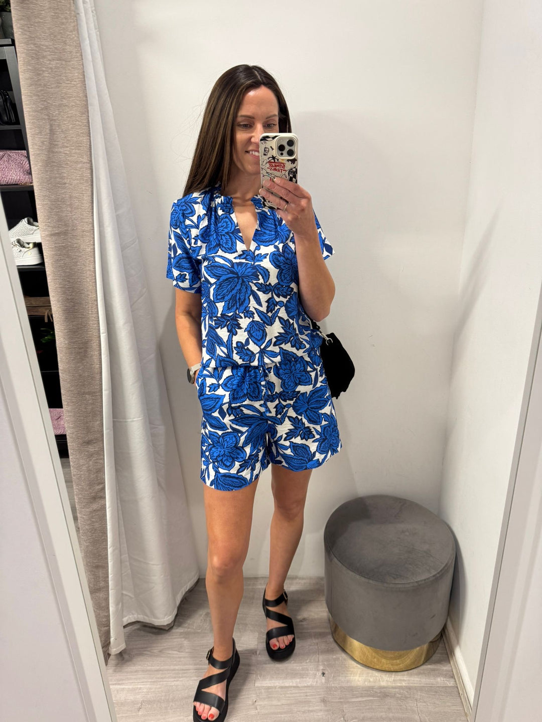 Ikaia Blouse - Nebulas Blue