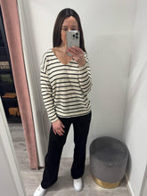 Load image into Gallery viewer, Sif Stripe Pullover - Birch mix
