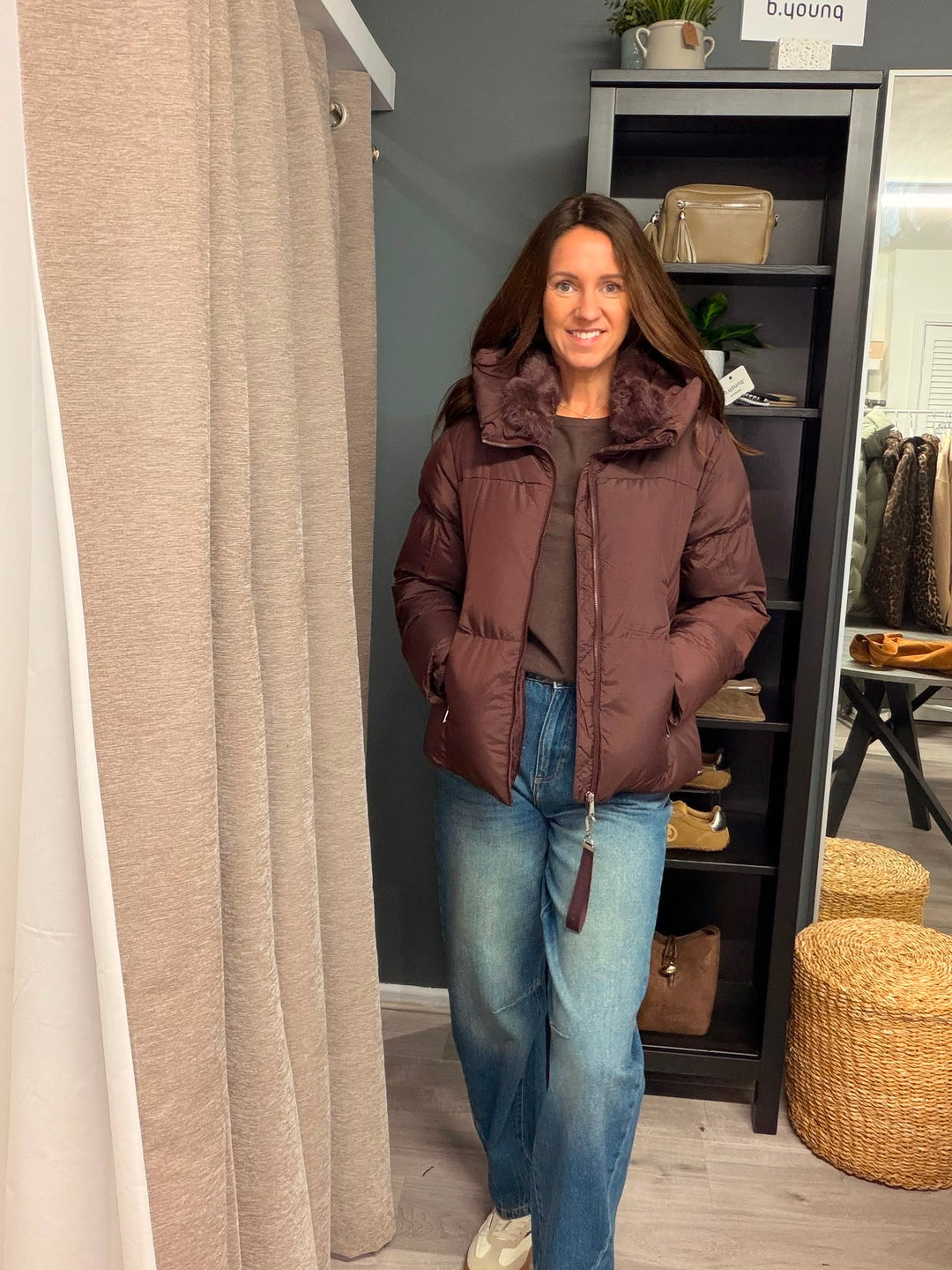Joni Coat - Fudge Cloak