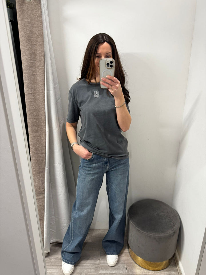 Nica T-shirt - Washed Black