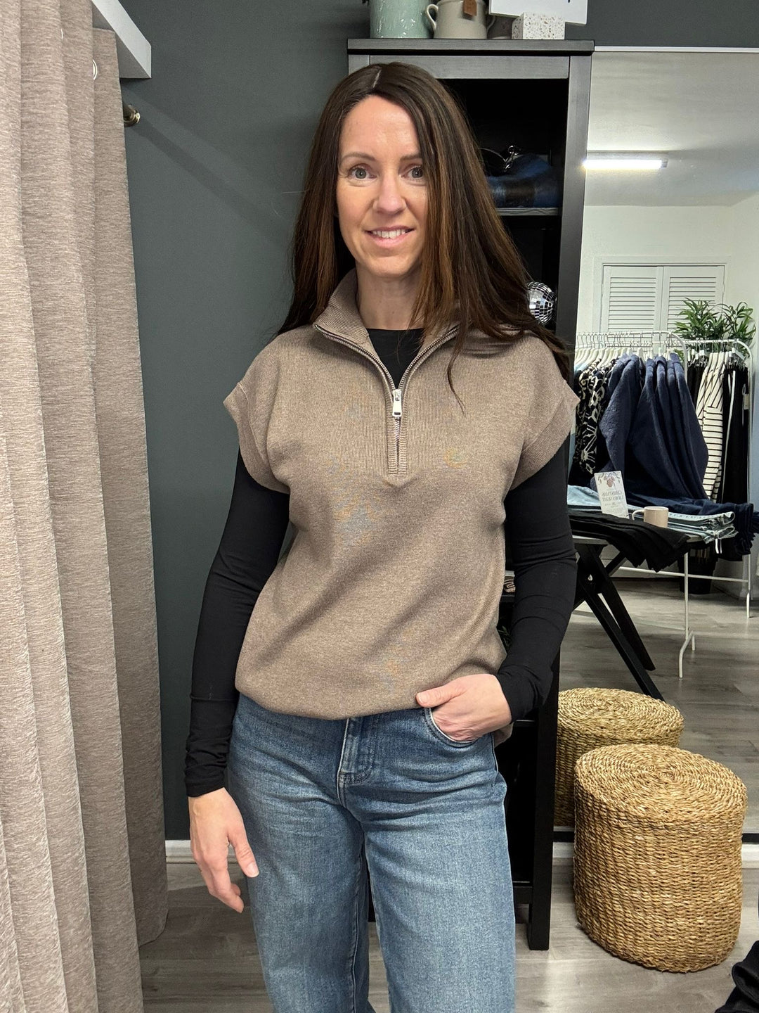 Morla Zipper Vest