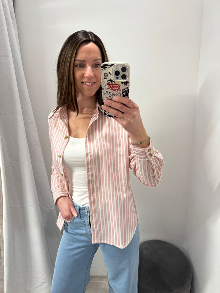 Gillo Shirt - Birch Stripe