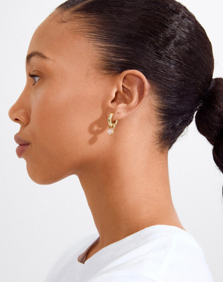 Evah Hoop Earrings - Gold Plated