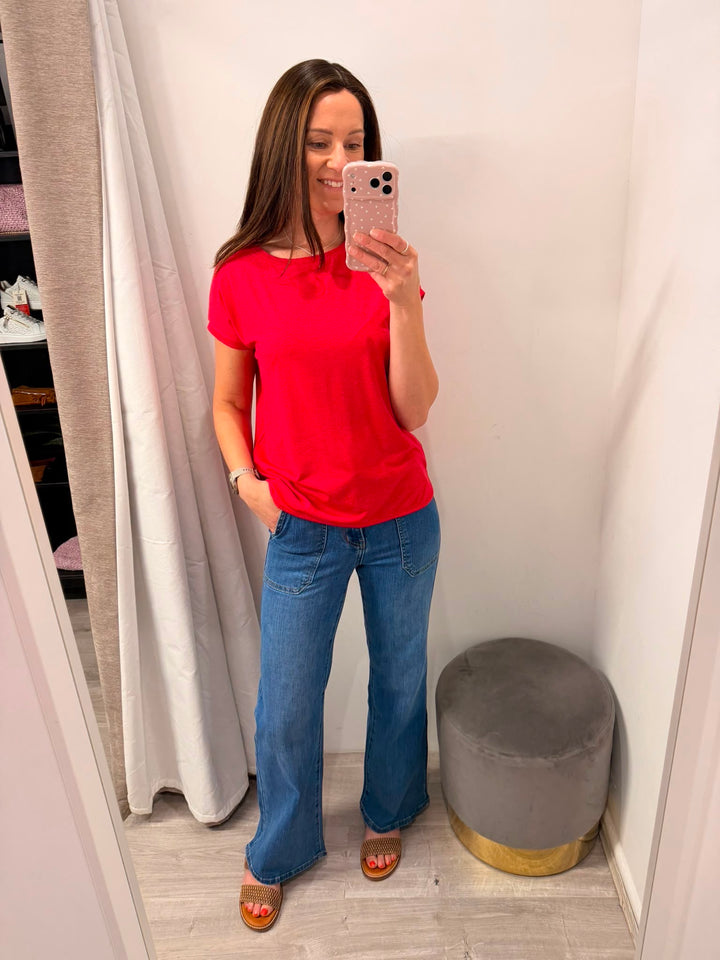 Rebel T-shirt - Teaberry