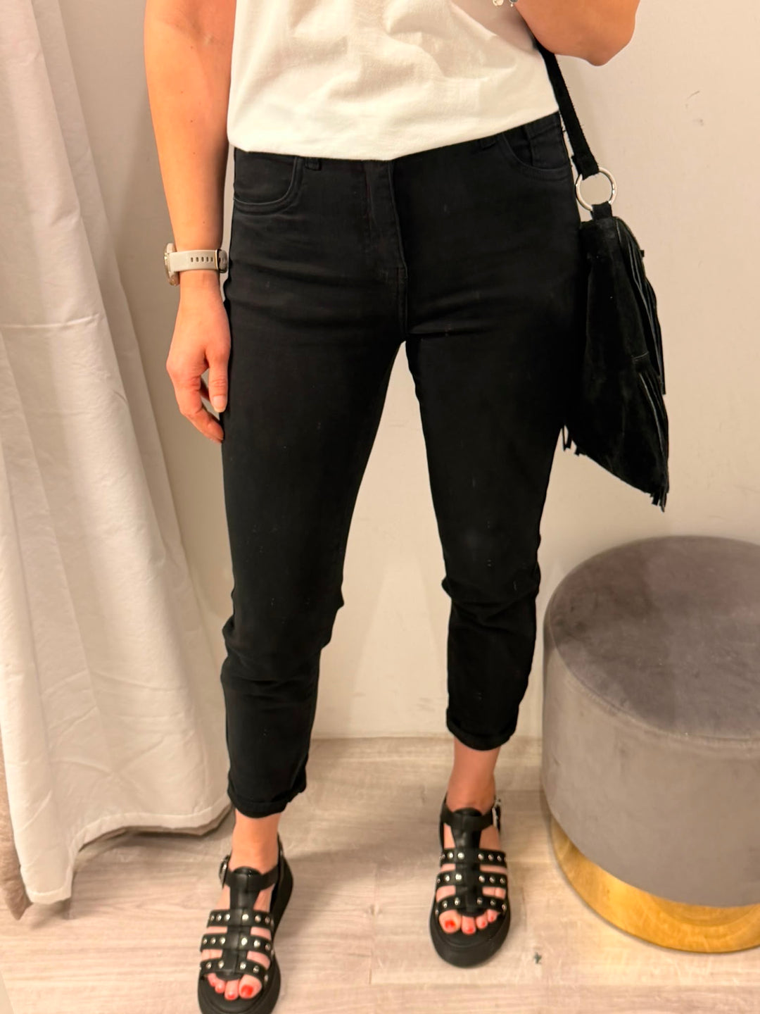 Toxik Boyfriend Jeans - Black