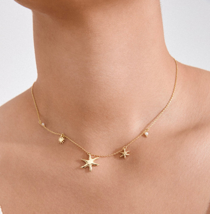 Prism Necklace - Gold Plated