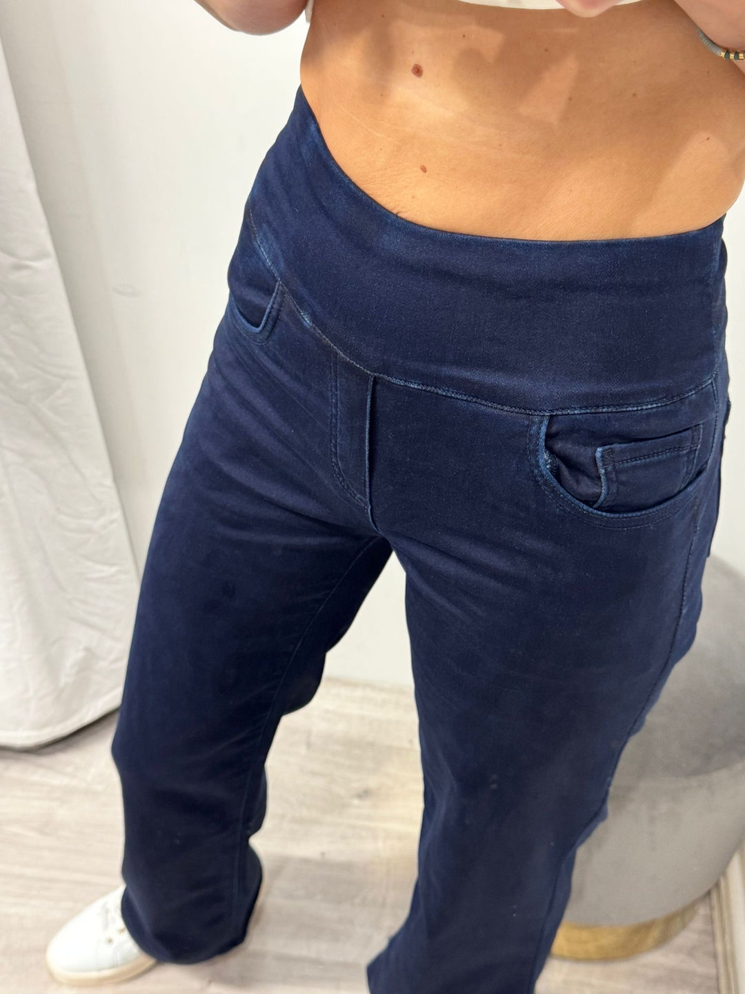 Tocada Wide Leg Jeans - Dark Wash