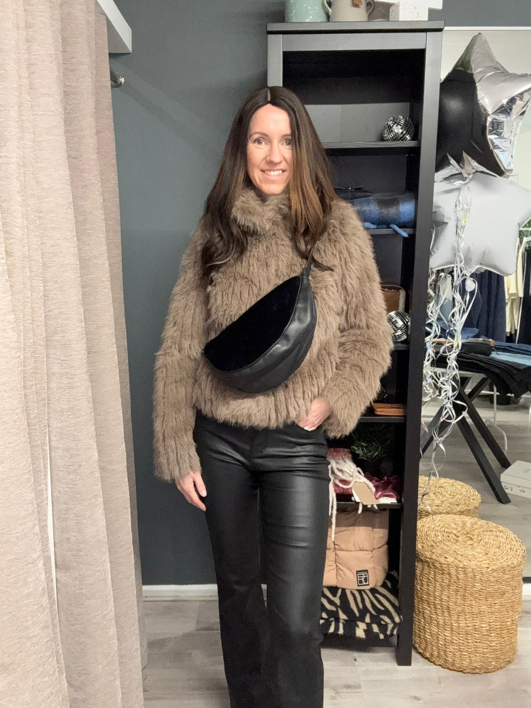 PRE ORDER - Faith Faux Fur Jacket