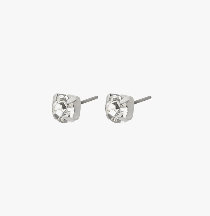 Original Crystal Studs - Silver Plated