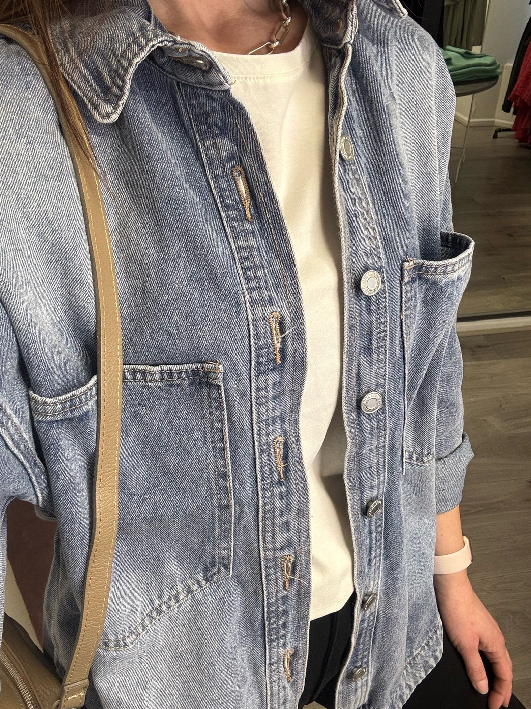 Bethan Shacket - Denim