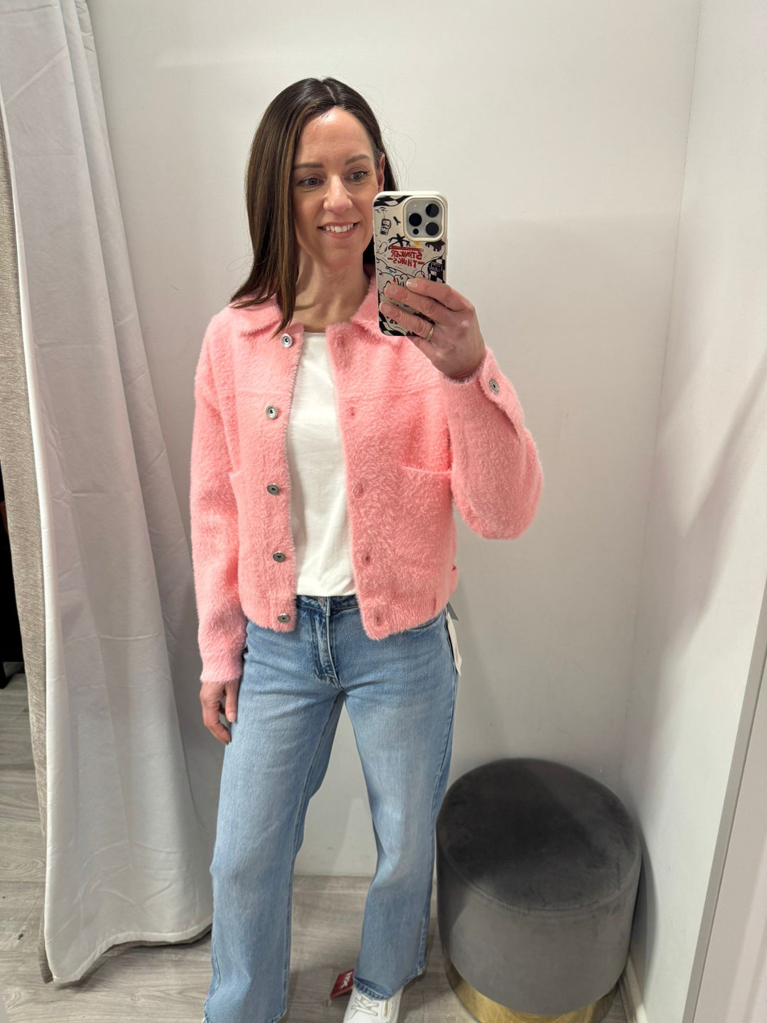 Bubbly Jacket - Cotton Candy