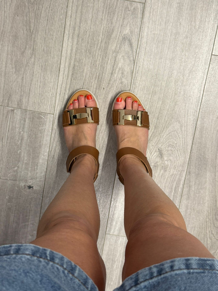 Rosalyn Leather Wedges