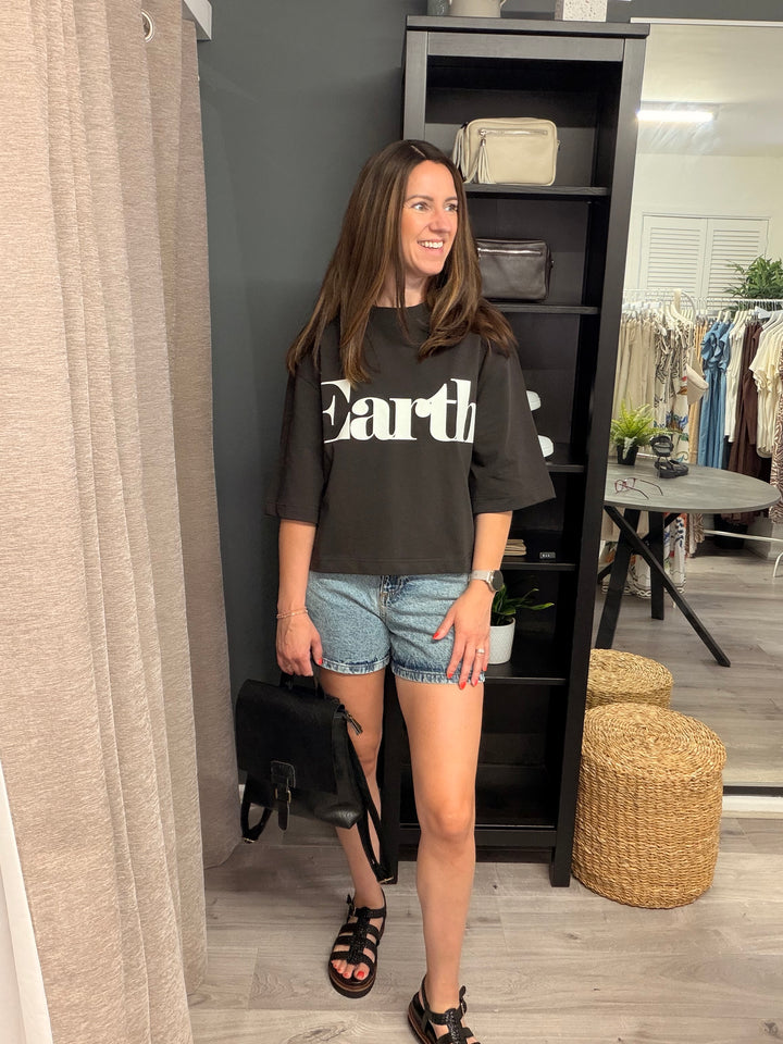 Dalia T-shirt - Espresso