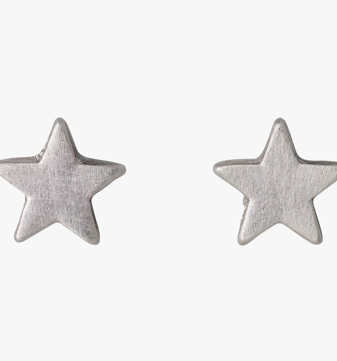 Ava Star Earrings - Silver Plated