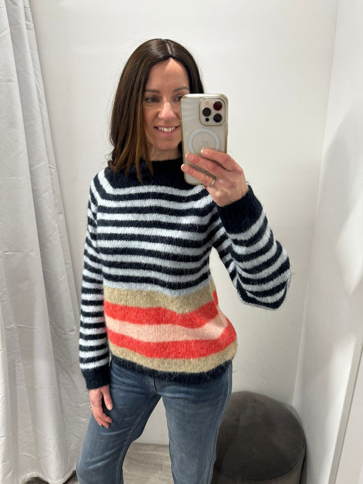 Abena Striped Pullover