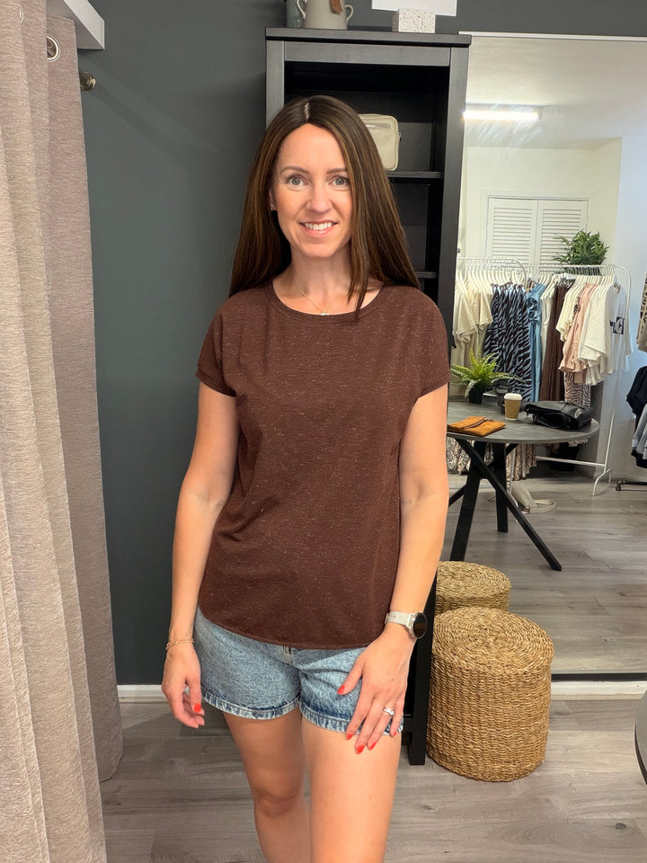 Rebel T-shirt - Chicory Coffee
