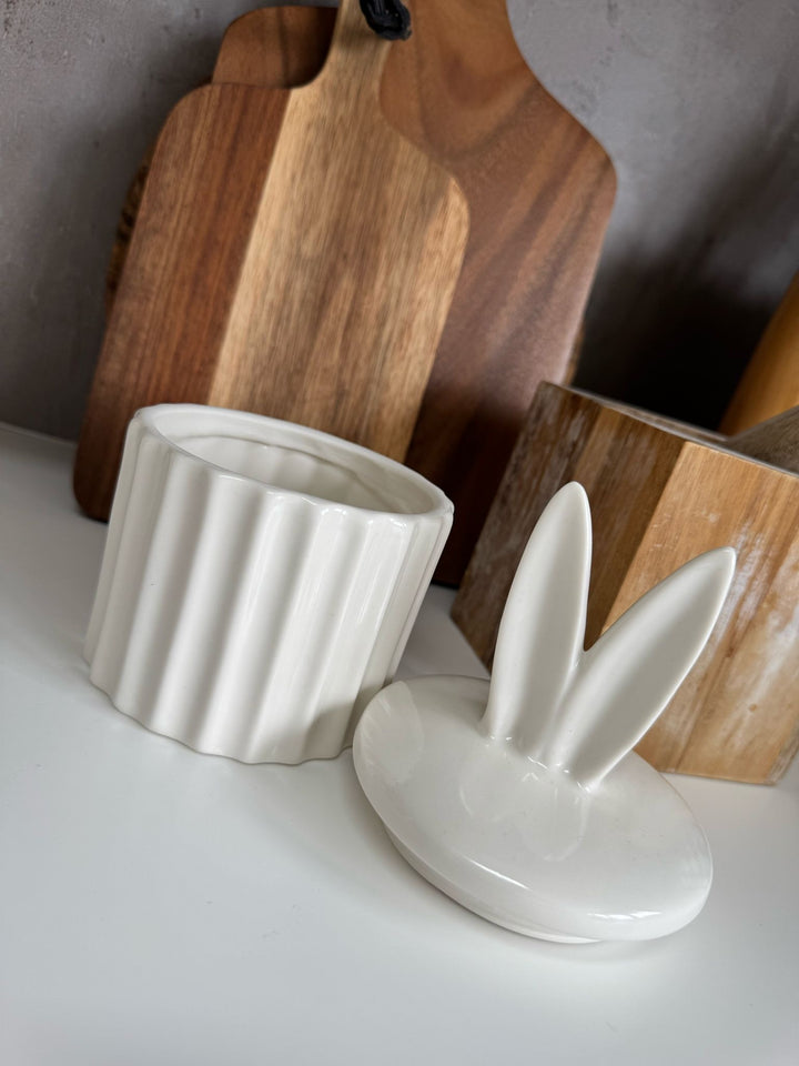 Bunny Ears Storage Pot