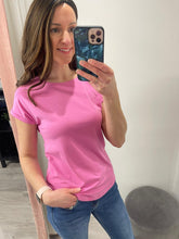 Load image into Gallery viewer, Pamila T-shirt - Super Pink
