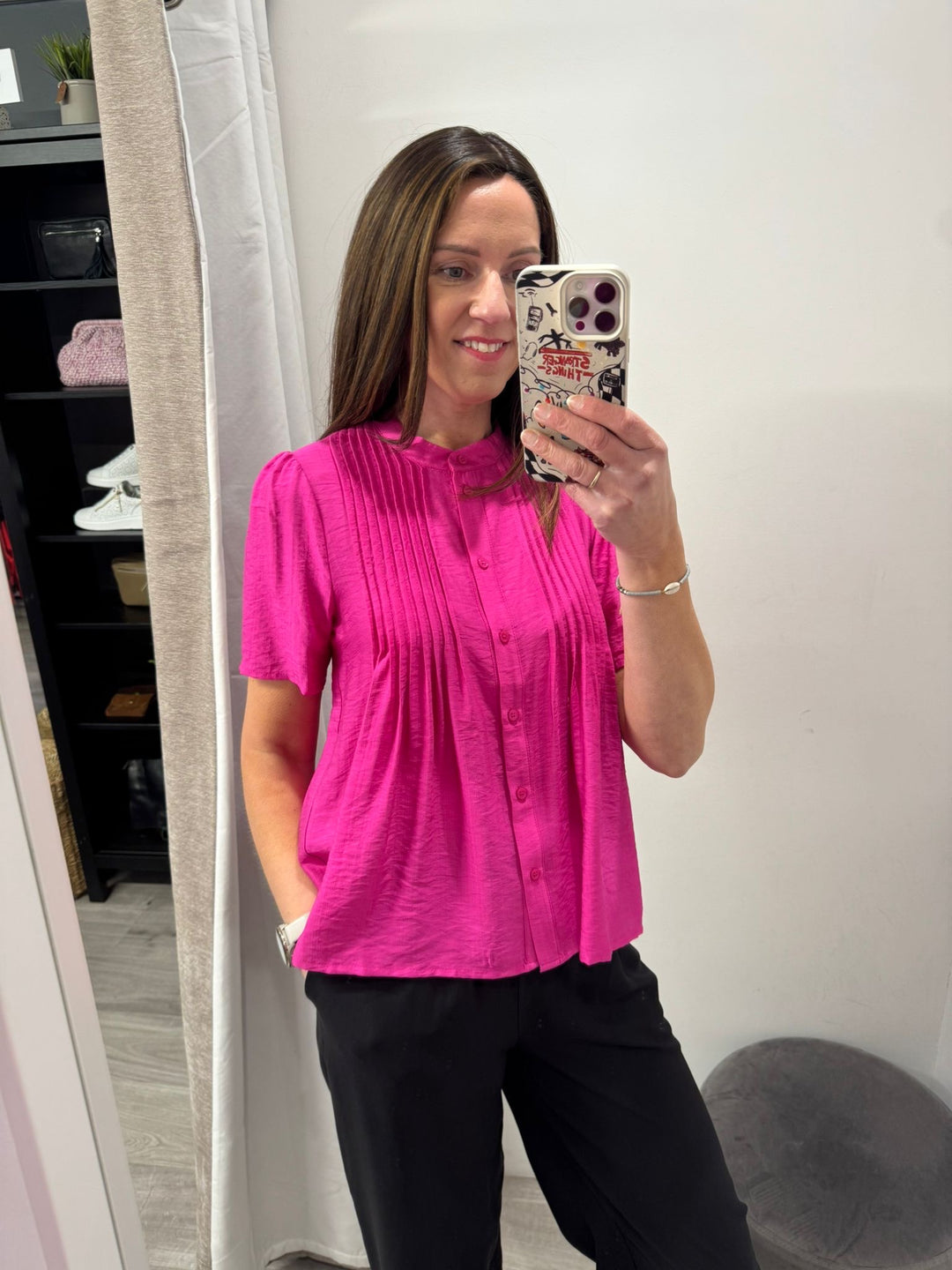 Wilma Shirt - Very Berry