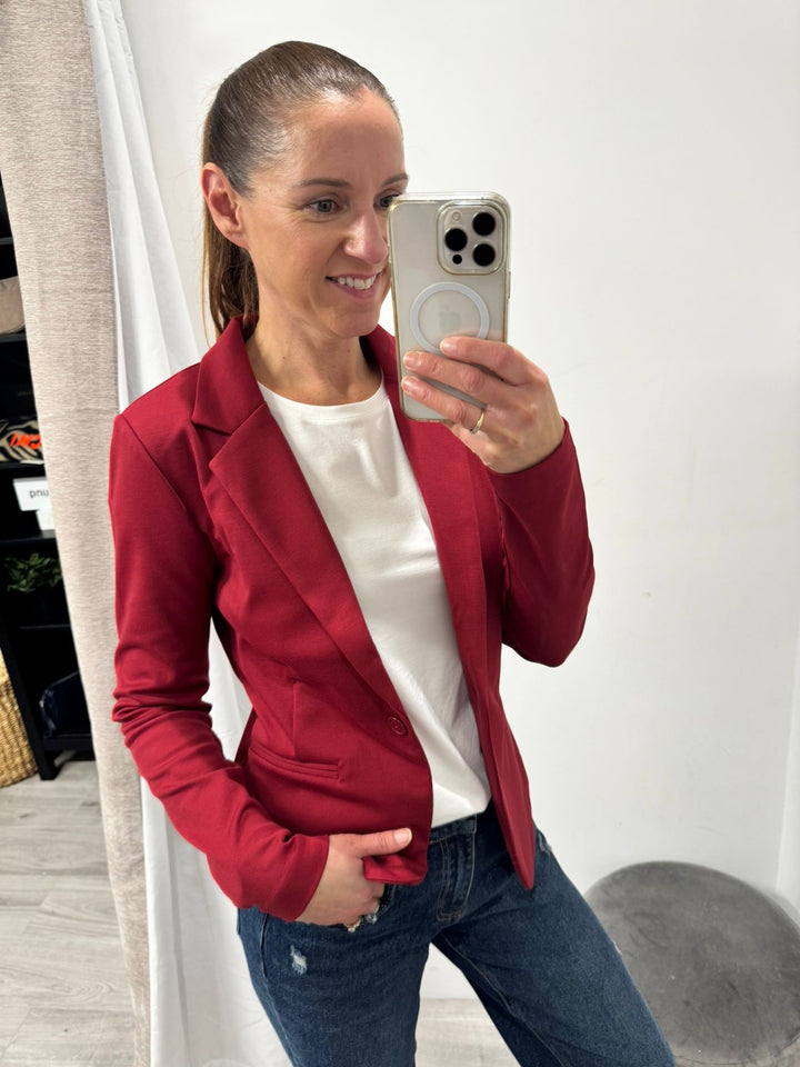 Kate Blazer - Biking Red