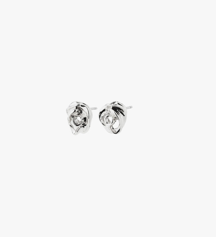 Riyan Earrings - Silver Plated