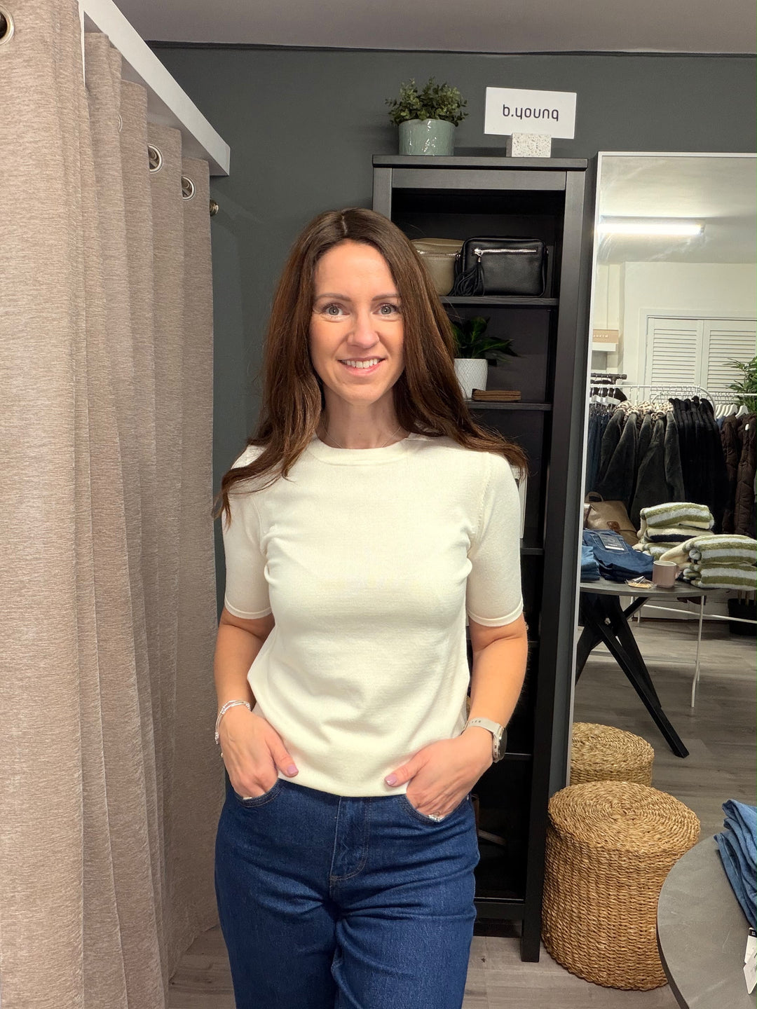 Luls O-Neck Top - Birch