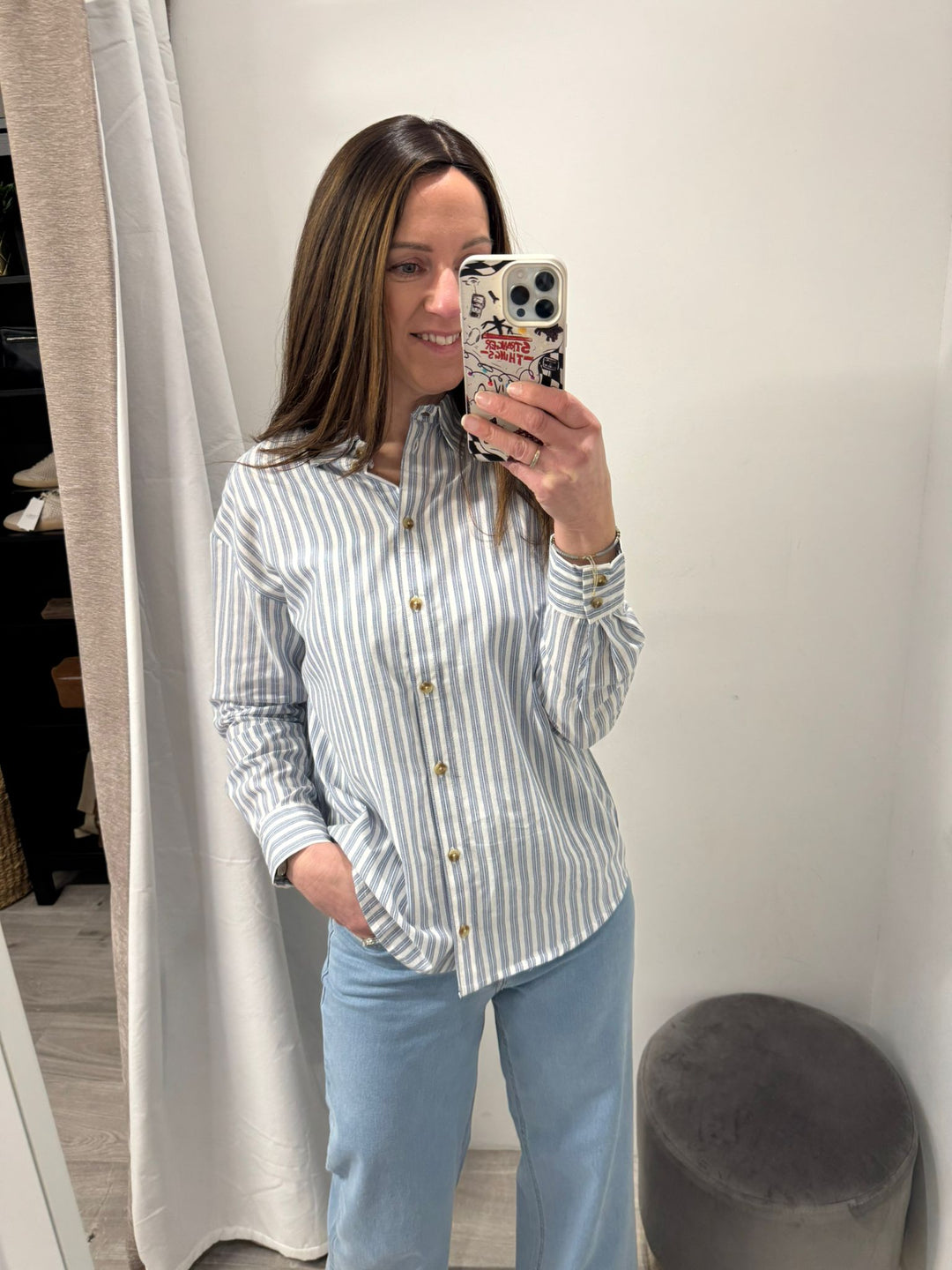 Gillo Shirt - Della Robia Blue