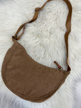 Load image into Gallery viewer, Tamsin Cord Crossbody Bag - Camel
