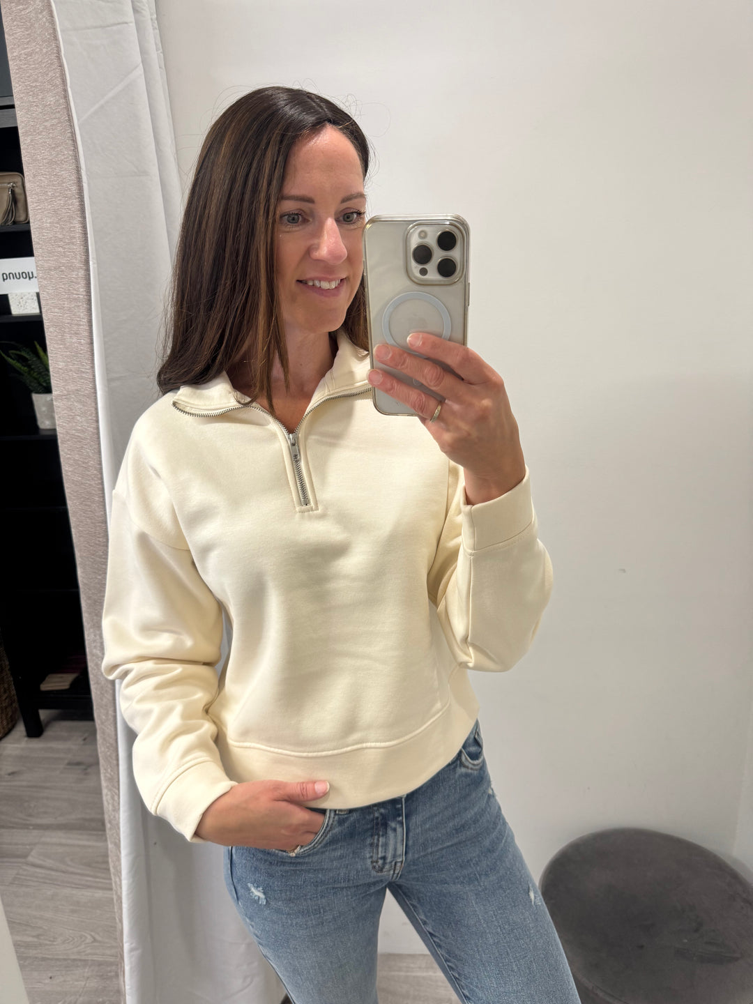 Solle Cropped Sweatshirt