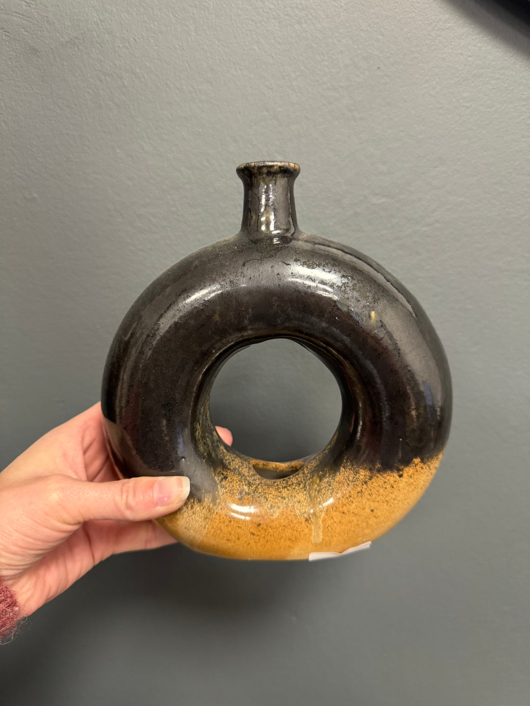 Ombre Donut Vase