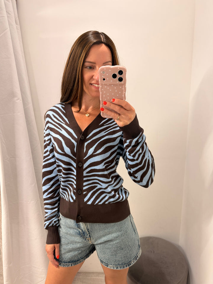 Morla Jacquard Cardigan