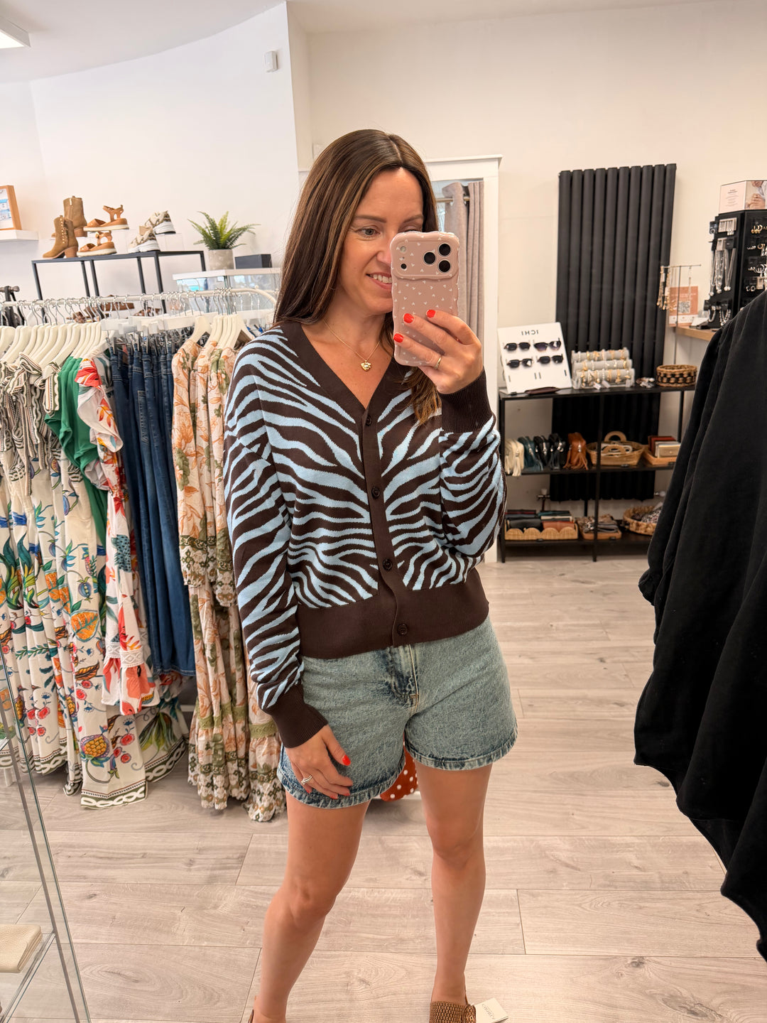 Morla Jacquard Cardigan