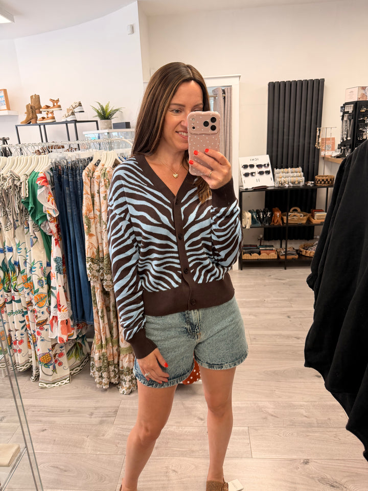 Morla Jacquard Cardigan