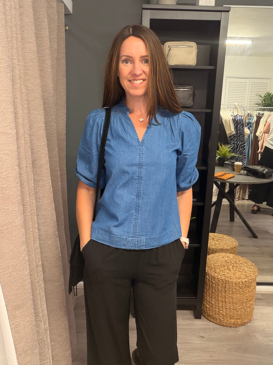 Kashe V-neck Blouse