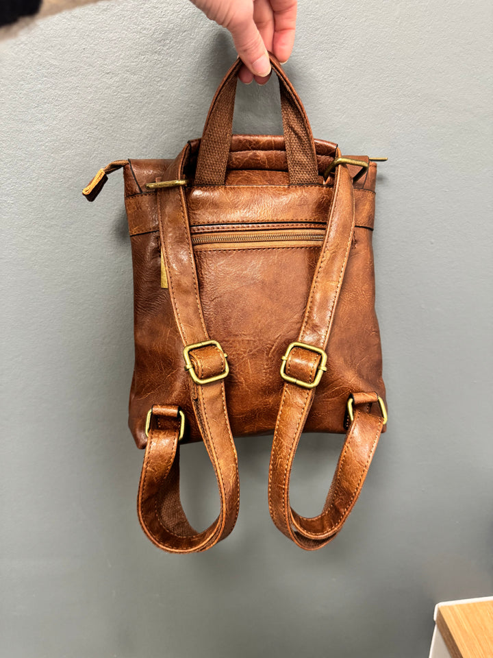Laurie Mini Rucksack - Tan