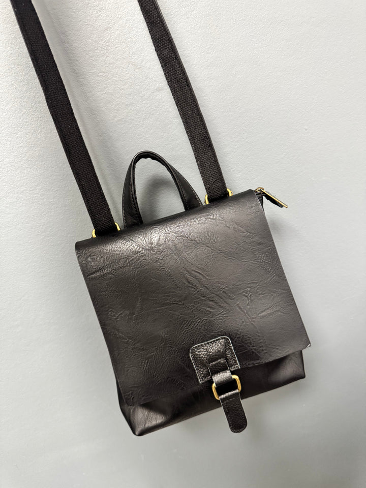 Laurie Mini Rucksack - Black