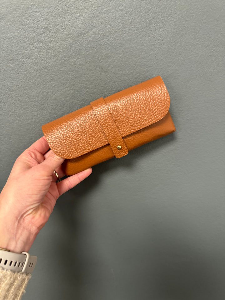 Leather Glasses Case - Various Colours