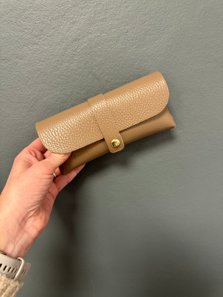 Leather Glasses Case - Various Colours