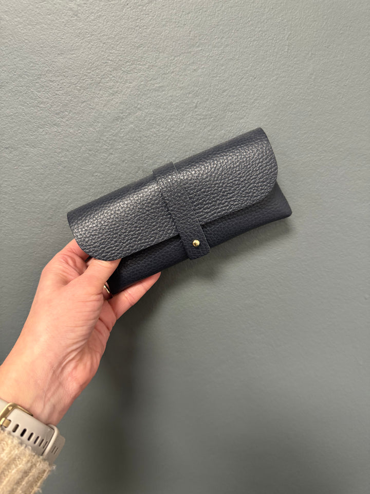 Leather Glasses Case - Various Colours