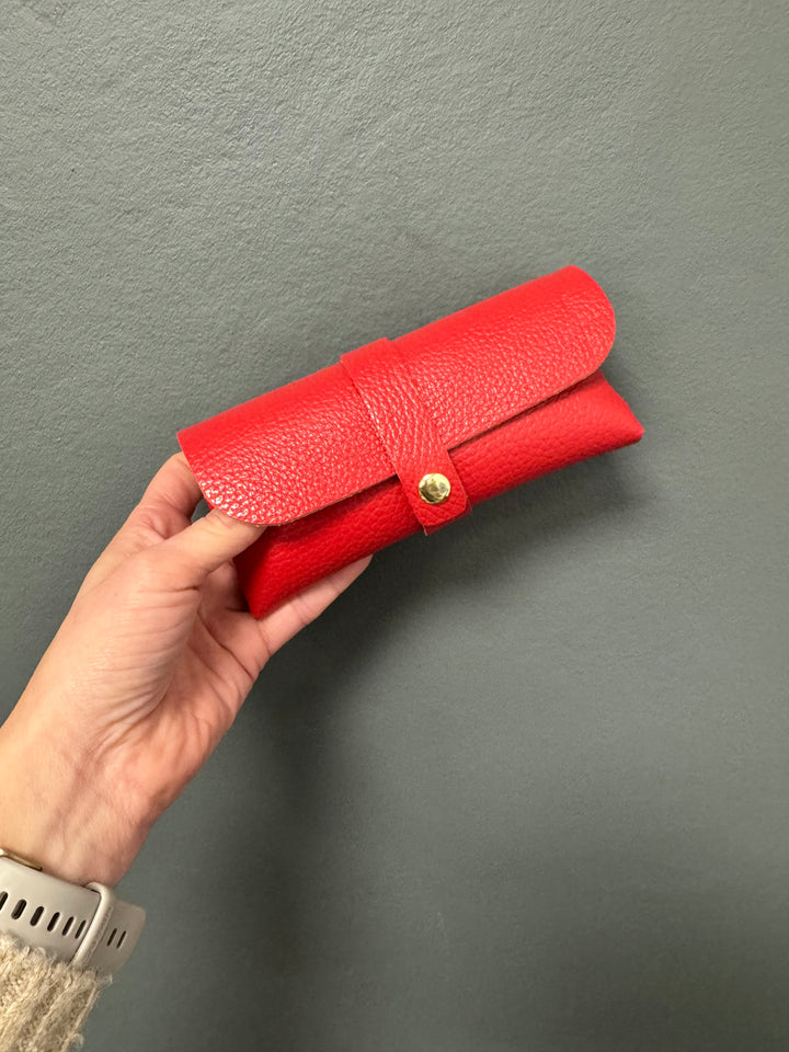 Leather Glasses Case - Various Colours