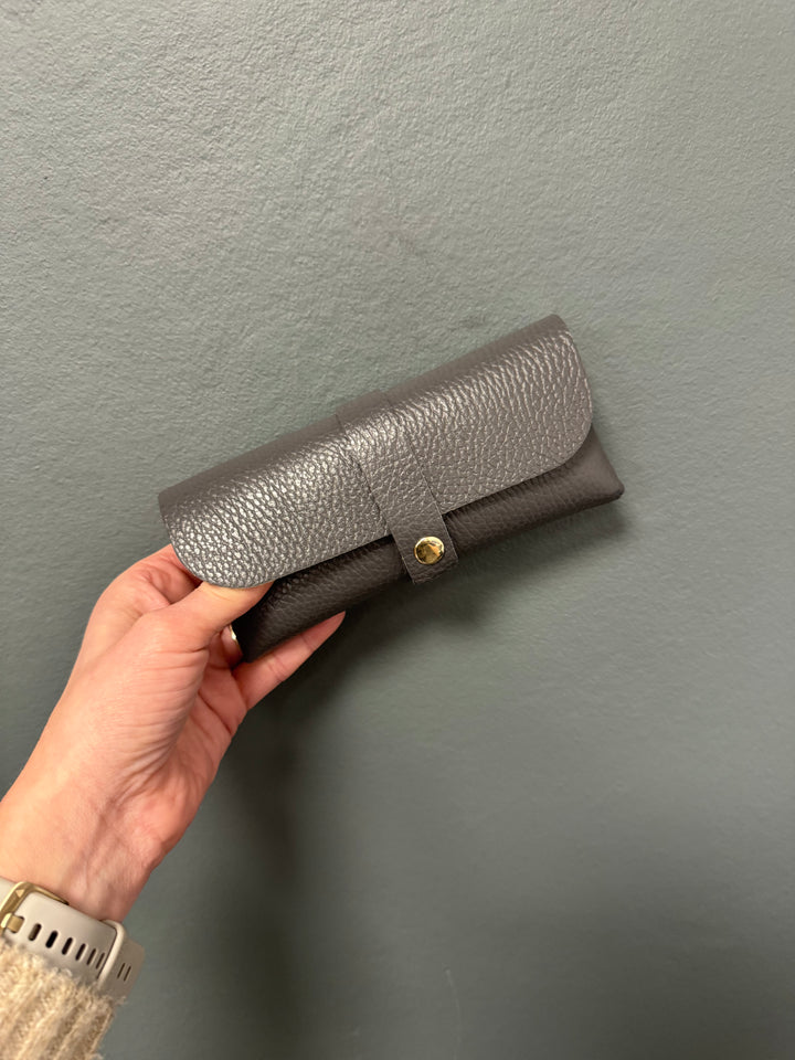 Leather Glasses Case - Various Colours