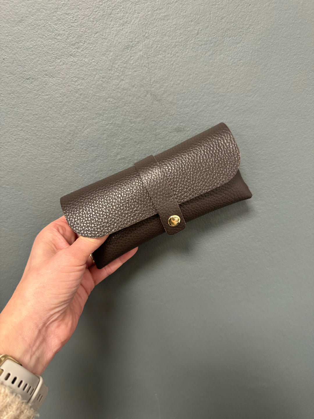 Leather Glasses Case - Various Colours